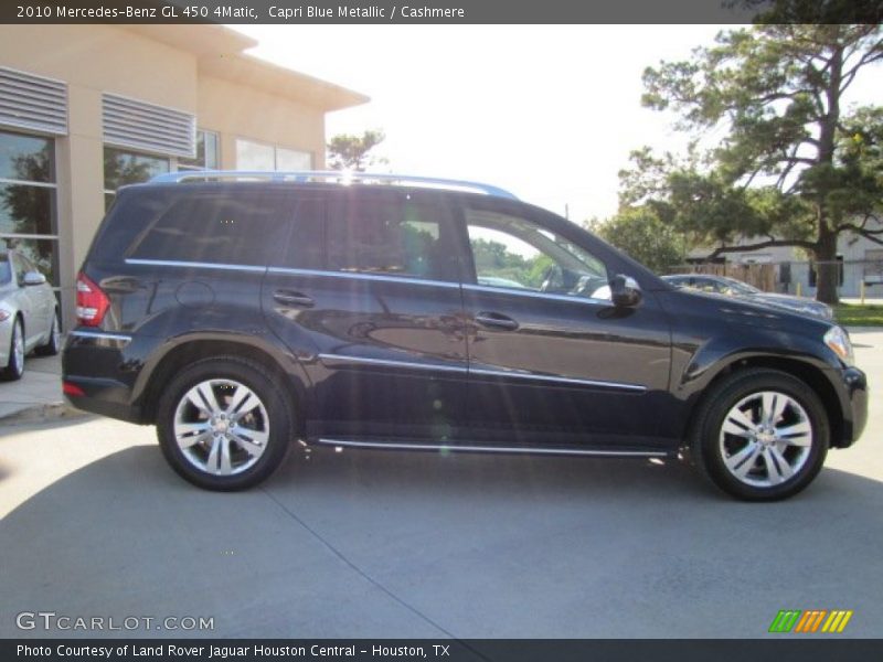 Capri Blue Metallic / Cashmere 2010 Mercedes-Benz GL 450 4Matic