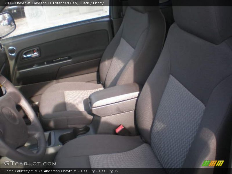 Front Seat of 2012 Colorado LT Extended Cab