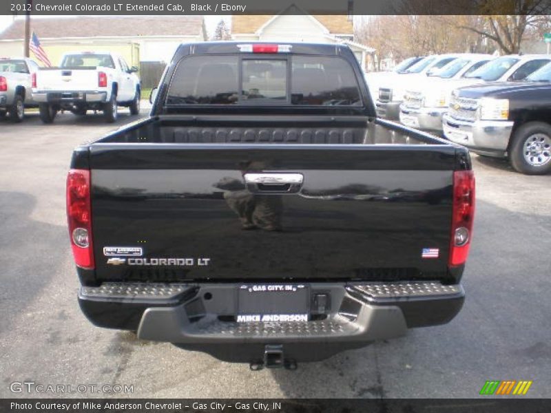 Black / Ebony 2012 Chevrolet Colorado LT Extended Cab