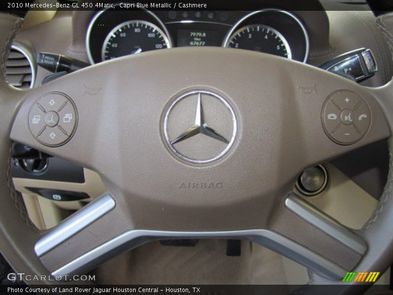 Capri Blue Metallic / Cashmere 2010 Mercedes-Benz GL 450 4Matic