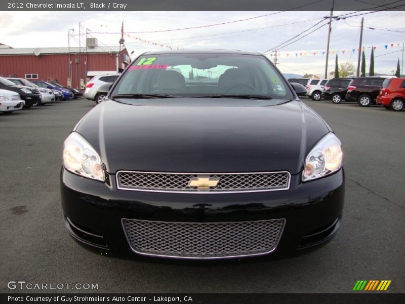 Black / Gray 2012 Chevrolet Impala LT
