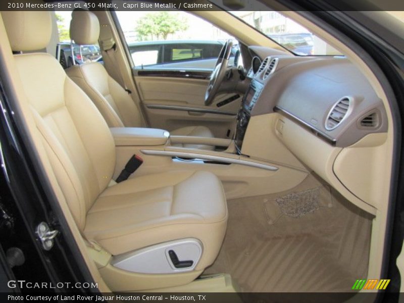 Capri Blue Metallic / Cashmere 2010 Mercedes-Benz GL 450 4Matic