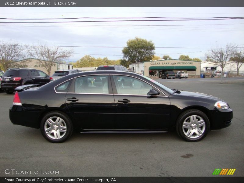 Black / Gray 2012 Chevrolet Impala LT