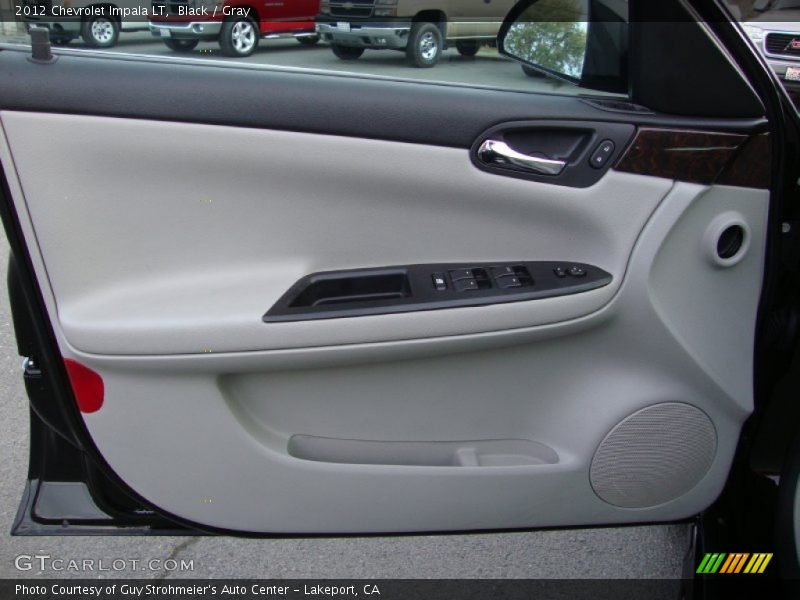 Black / Gray 2012 Chevrolet Impala LT