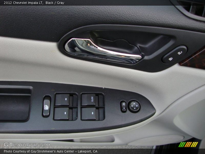 Black / Gray 2012 Chevrolet Impala LT