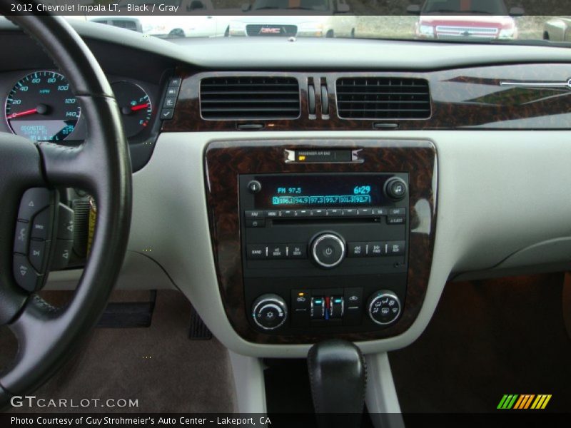 Black / Gray 2012 Chevrolet Impala LT