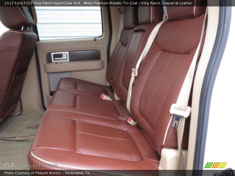 Rear Seat of 2012 F150 King Ranch SuperCrew 4x4