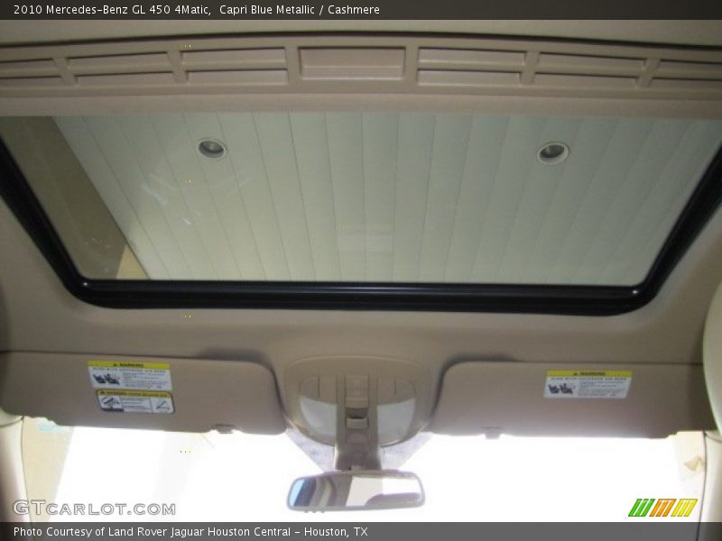 Capri Blue Metallic / Cashmere 2010 Mercedes-Benz GL 450 4Matic