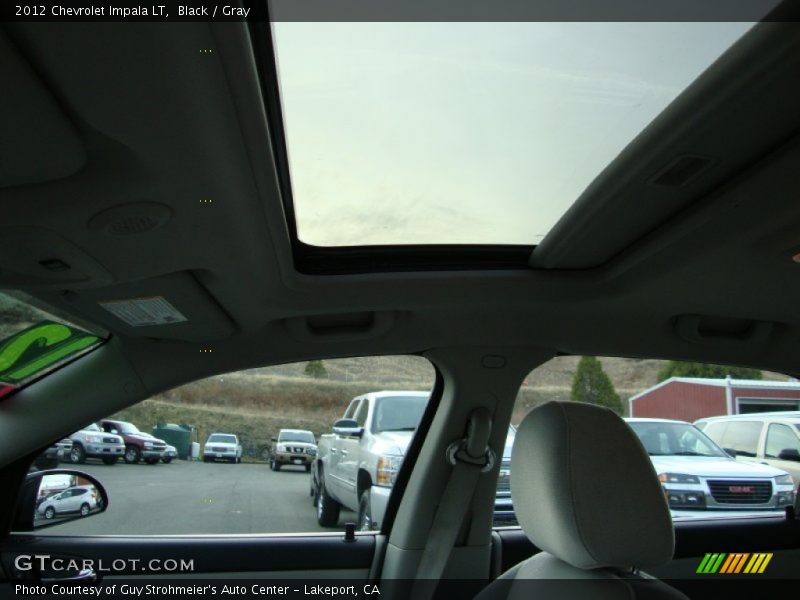 Black / Gray 2012 Chevrolet Impala LT