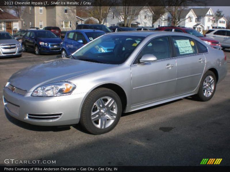 Silver Ice Metallic / Gray 2013 Chevrolet Impala LT