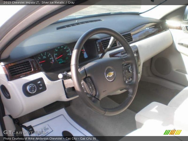 Silver Ice Metallic / Gray 2013 Chevrolet Impala LT