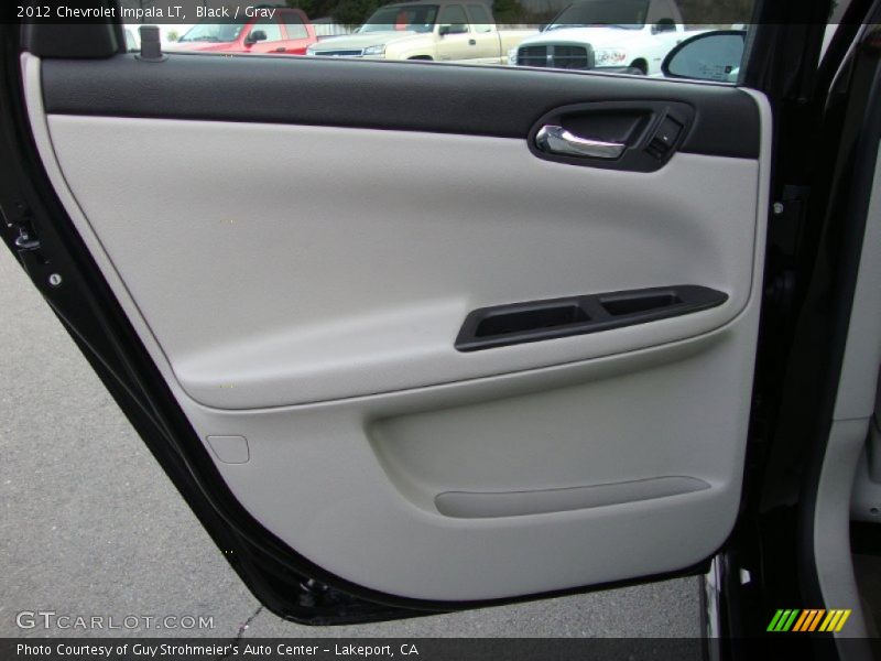 Black / Gray 2012 Chevrolet Impala LT