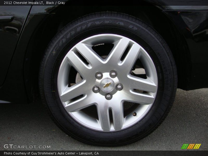 Black / Gray 2012 Chevrolet Impala LT