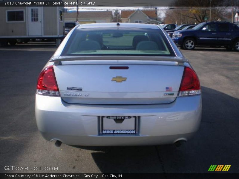 Silver Ice Metallic / Gray 2013 Chevrolet Impala LT