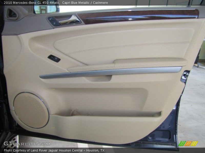 Capri Blue Metallic / Cashmere 2010 Mercedes-Benz GL 450 4Matic