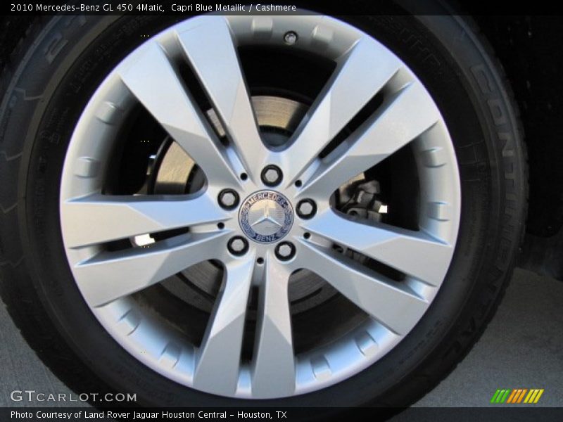 Capri Blue Metallic / Cashmere 2010 Mercedes-Benz GL 450 4Matic