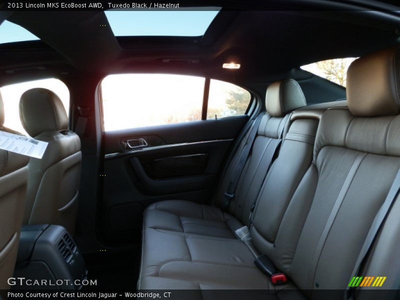 Rear Seat of 2013 MKS EcoBoost AWD