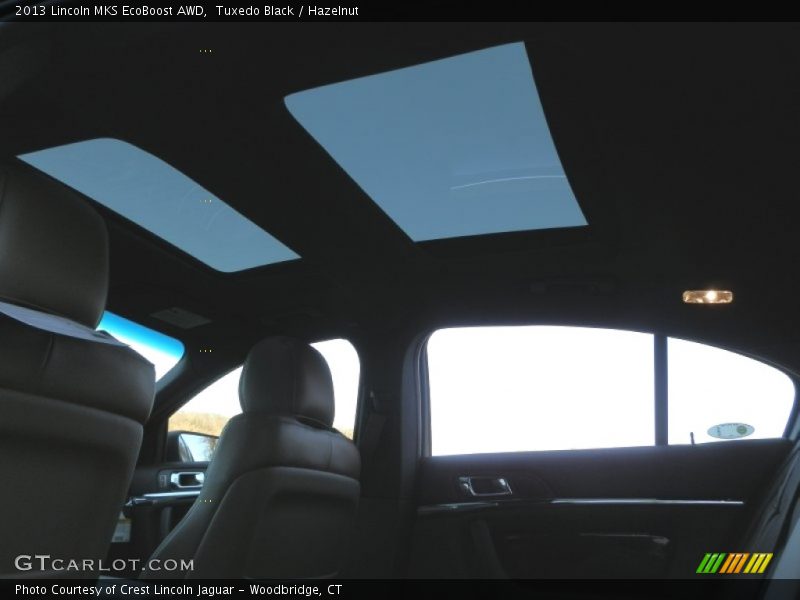 Tuxedo Black / Hazelnut 2013 Lincoln MKS EcoBoost AWD