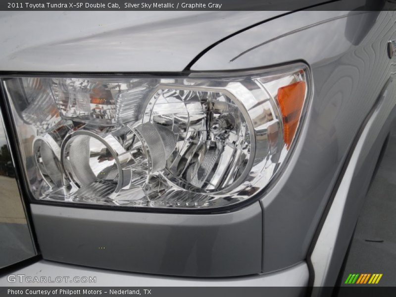 Silver Sky Metallic / Graphite Gray 2011 Toyota Tundra X-SP Double Cab