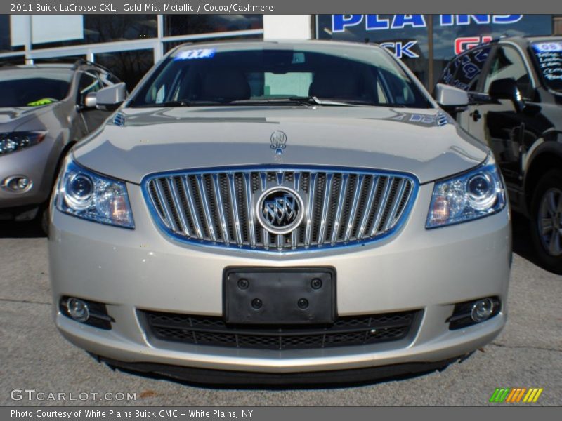 Gold Mist Metallic / Cocoa/Cashmere 2011 Buick LaCrosse CXL