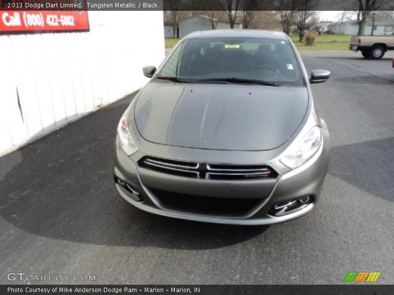 Tungsten Metallic / Black 2013 Dodge Dart Limited