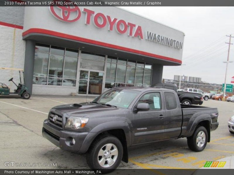 Magnetic Gray Metallic / Graphite 2010 Toyota Tacoma V6 SR5 TRD Sport Access Cab 4x4