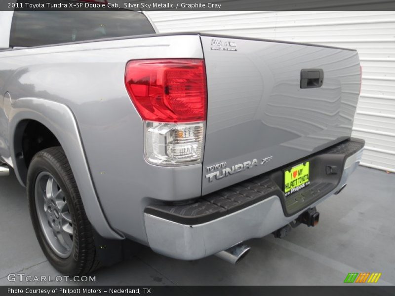 Silver Sky Metallic / Graphite Gray 2011 Toyota Tundra X-SP Double Cab