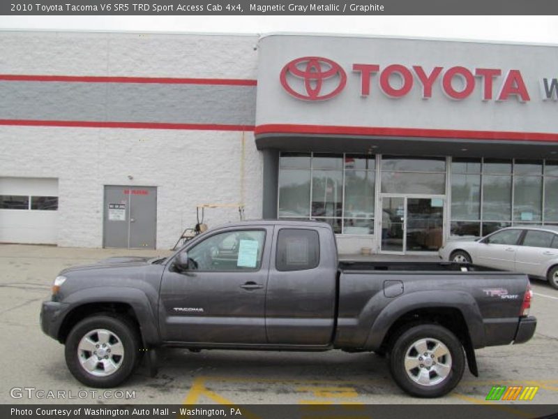 Magnetic Gray Metallic / Graphite 2010 Toyota Tacoma V6 SR5 TRD Sport Access Cab 4x4