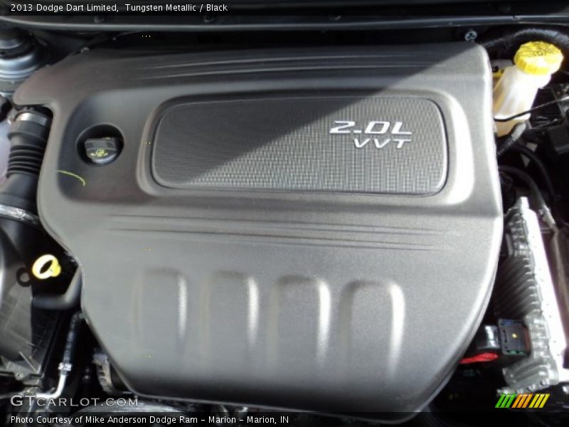 Tungsten Metallic / Black 2013 Dodge Dart Limited