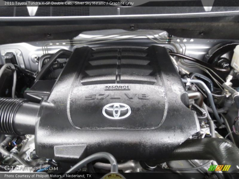 Silver Sky Metallic / Graphite Gray 2011 Toyota Tundra X-SP Double Cab