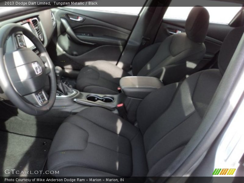 Tungsten Metallic / Black 2013 Dodge Dart Limited