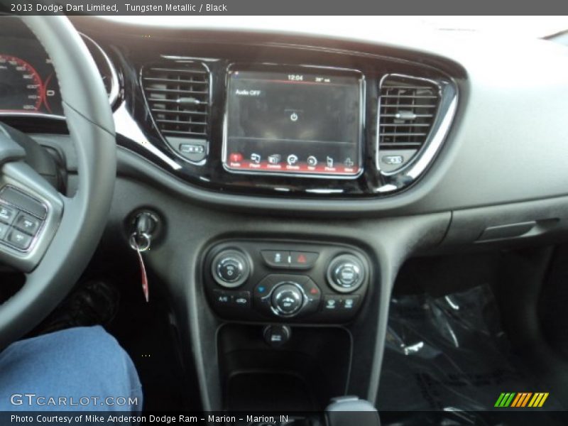 Tungsten Metallic / Black 2013 Dodge Dart Limited