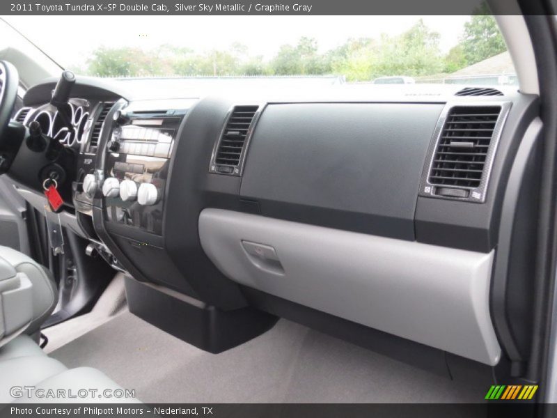 Silver Sky Metallic / Graphite Gray 2011 Toyota Tundra X-SP Double Cab