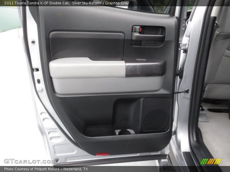 Silver Sky Metallic / Graphite Gray 2011 Toyota Tundra X-SP Double Cab