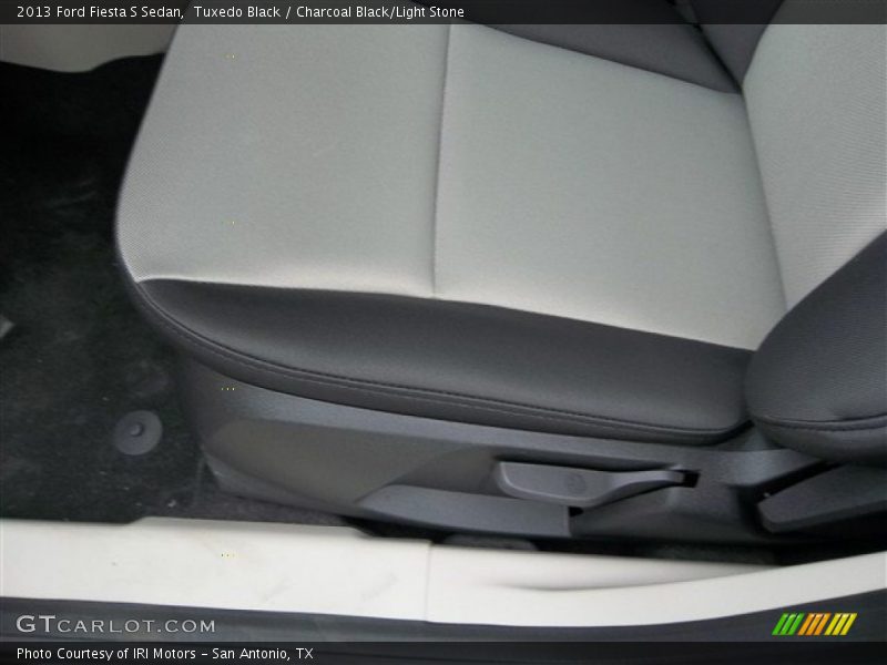 Tuxedo Black / Charcoal Black/Light Stone 2013 Ford Fiesta S Sedan