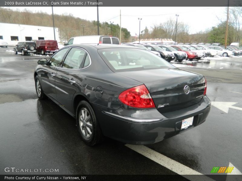 Dark Slate Metallic / Titanium 2009 Buick LaCrosse CX