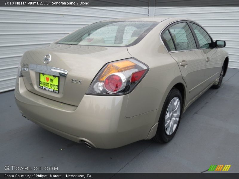 Sonoran Sand / Blond 2010 Nissan Altima 2.5 S