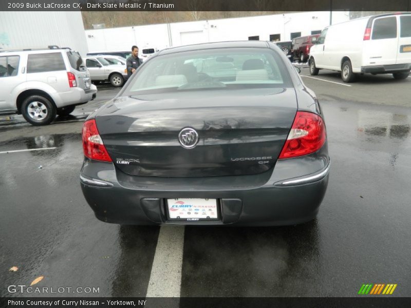 Dark Slate Metallic / Titanium 2009 Buick LaCrosse CX