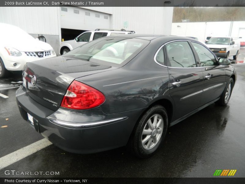 Dark Slate Metallic / Titanium 2009 Buick LaCrosse CX