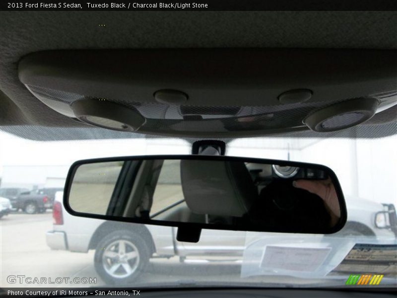 Tuxedo Black / Charcoal Black/Light Stone 2013 Ford Fiesta S Sedan