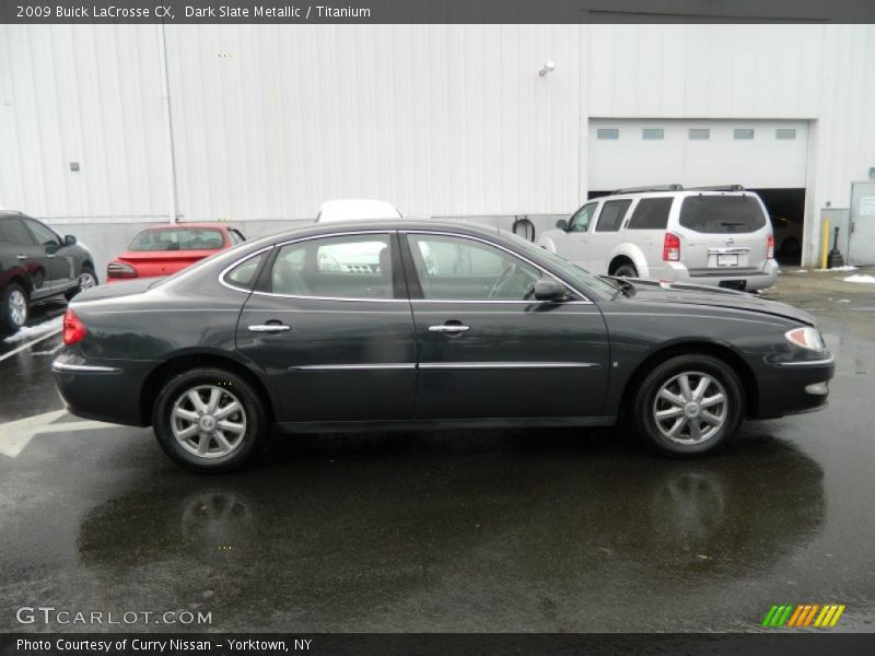 Dark Slate Metallic / Titanium 2009 Buick LaCrosse CX