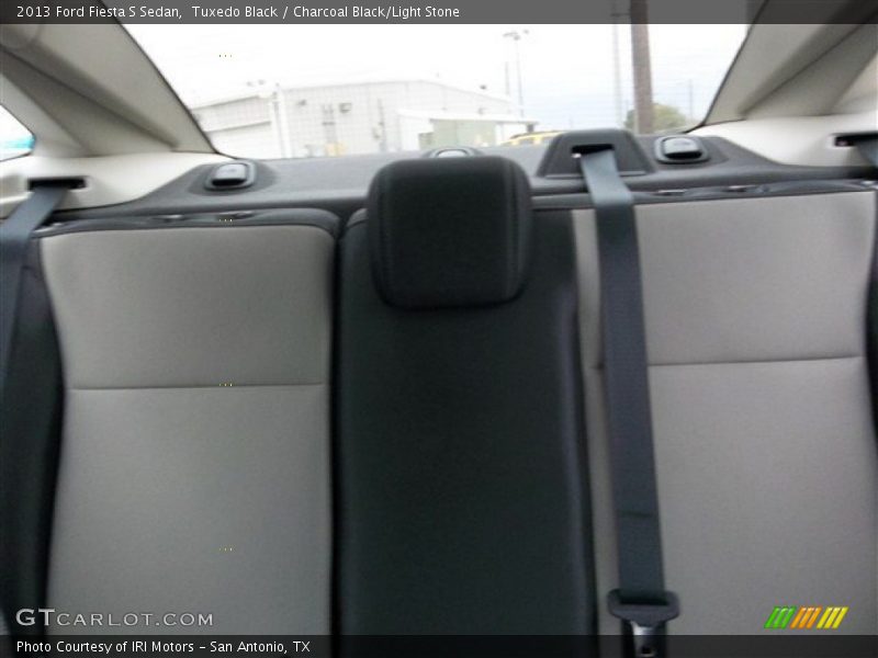 Tuxedo Black / Charcoal Black/Light Stone 2013 Ford Fiesta S Sedan