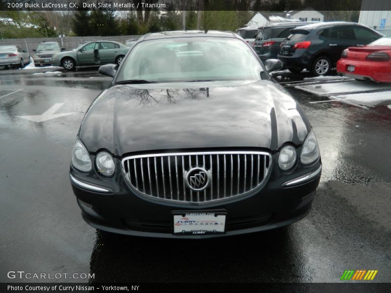 Dark Slate Metallic / Titanium 2009 Buick LaCrosse CX