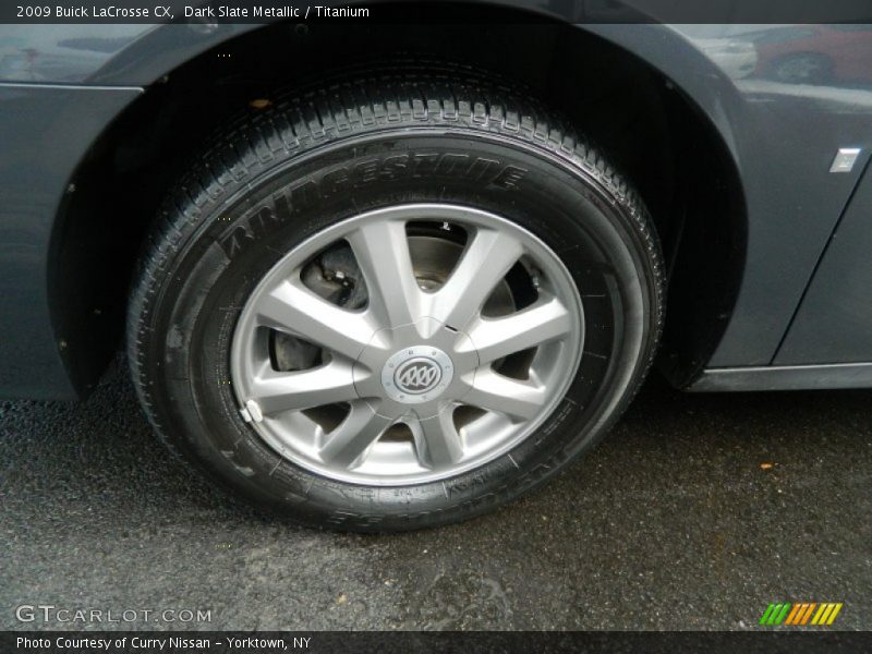 Dark Slate Metallic / Titanium 2009 Buick LaCrosse CX