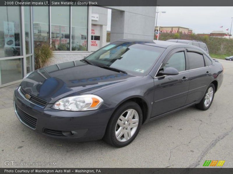 Slate Metallic / Ebony Black 2008 Chevrolet Impala LT
