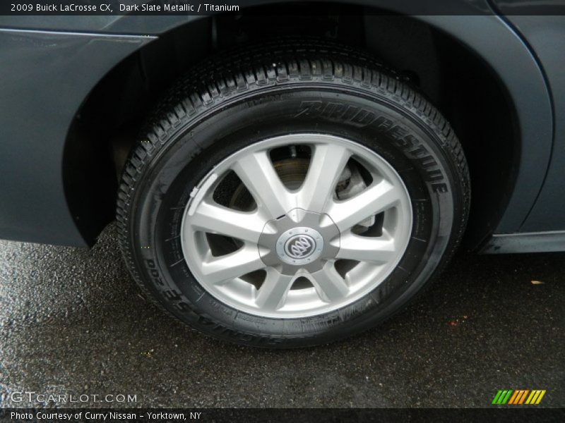Dark Slate Metallic / Titanium 2009 Buick LaCrosse CX