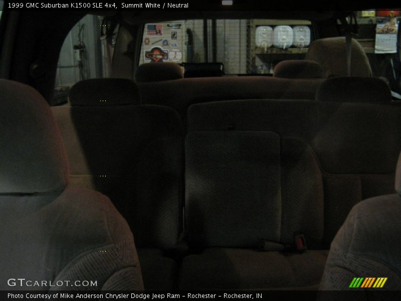 Summit White / Neutral 1999 GMC Suburban K1500 SLE 4x4