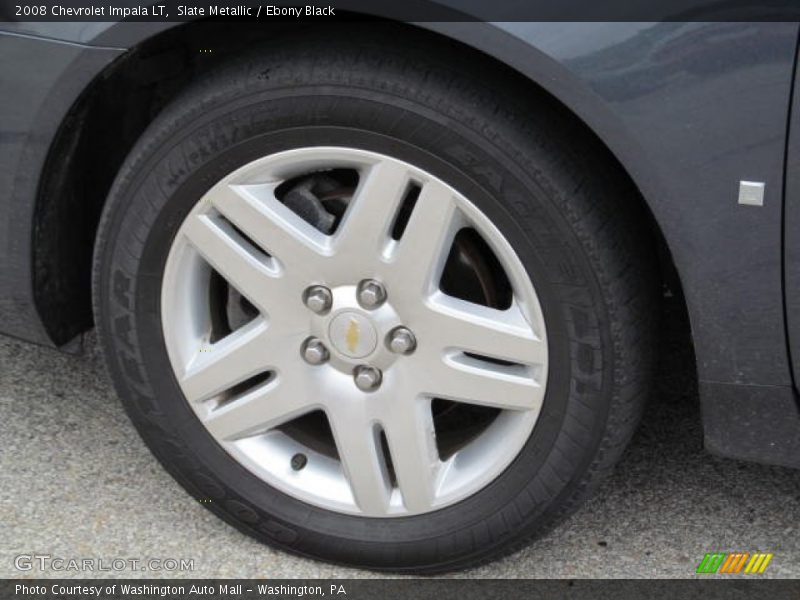 Slate Metallic / Ebony Black 2008 Chevrolet Impala LT