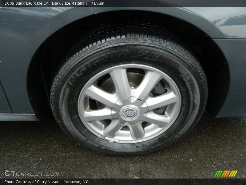 Dark Slate Metallic / Titanium 2009 Buick LaCrosse CX