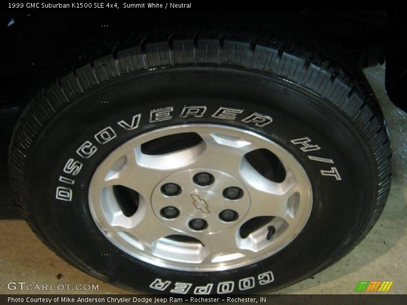  1999 Suburban K1500 SLE 4x4 Wheel